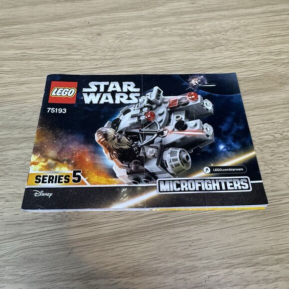 LEGO Star Wars Micro Fighter Lot Of 3 With Instructions 75194, 75193, 75161 - Picture 12 of 13